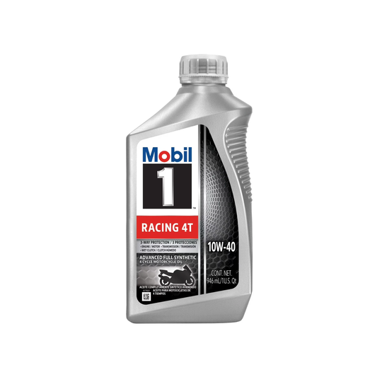 Mobil Racing Fully Synthetic Motorcycle Engine Oil