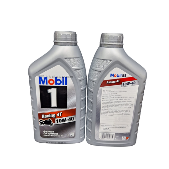 Mobil 4T 10W40 Fully Synthetic Motorcycle Oil