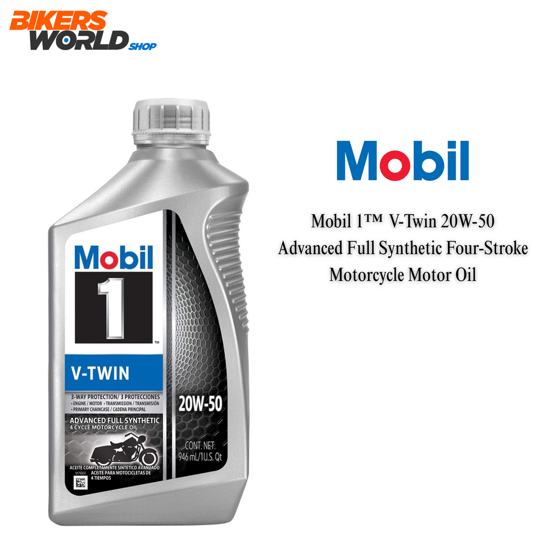 Mobil 1 fully synthetic motor engine oil 20w-50