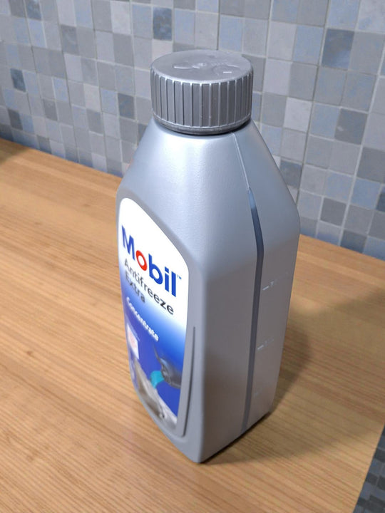 Mobil coolant for Motorcycle Engine