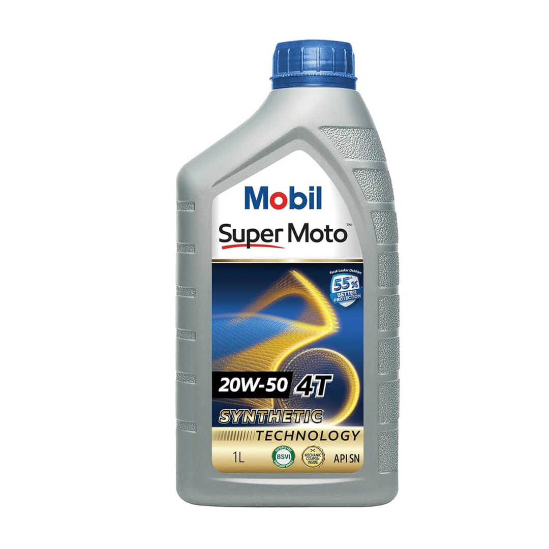 Mobil Super Moto 4T 20W50 Fully Synthetic Tech