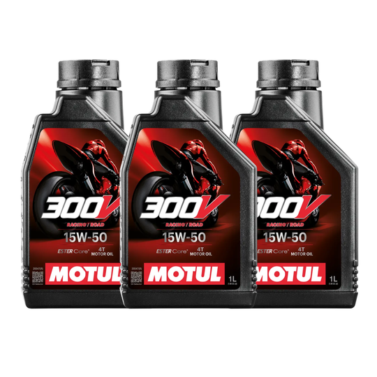 300V 4T 15W50 ester core technology 3L lubricant oil