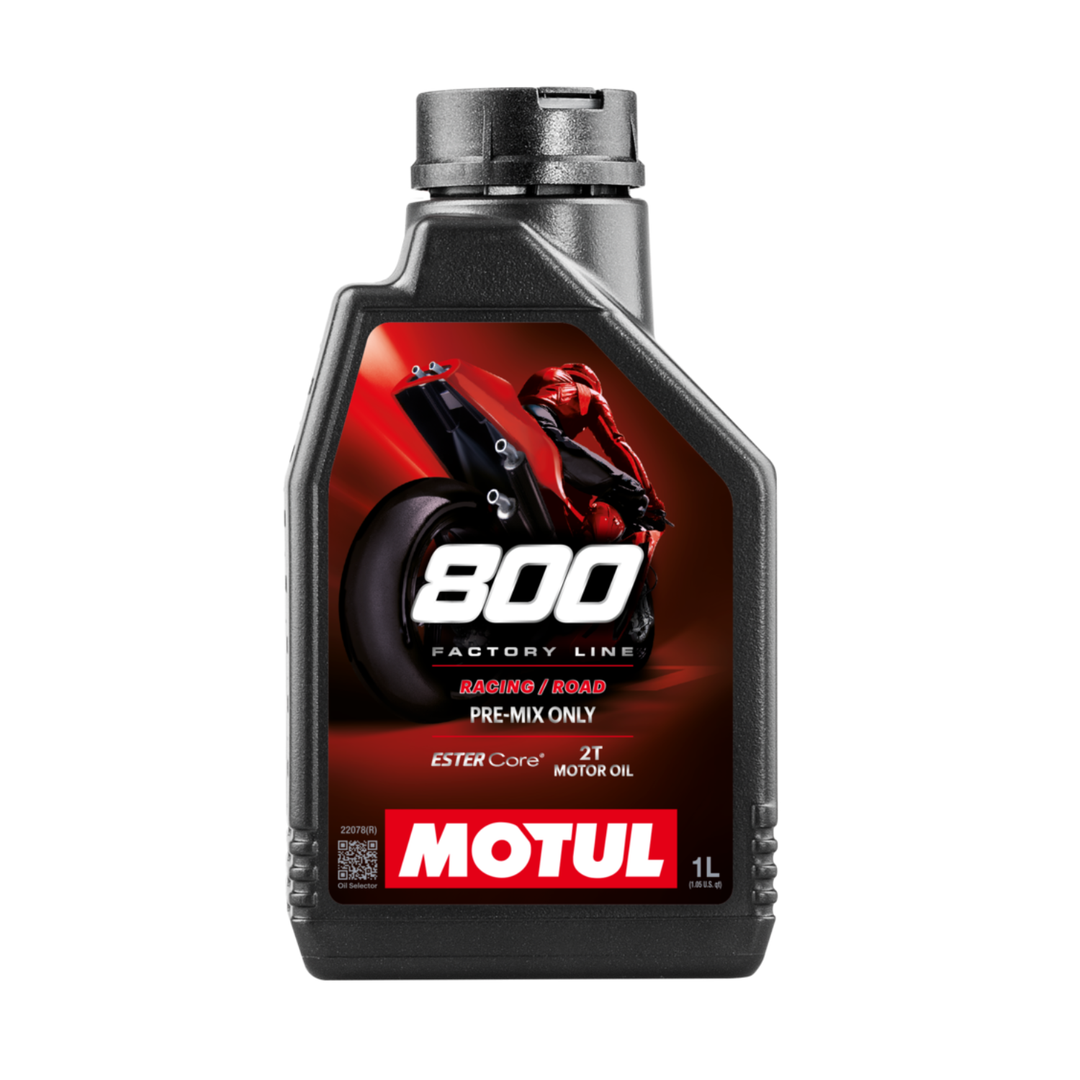 Motul 800 2T Ester Core Motor Oil Pre-Mix Only 1L