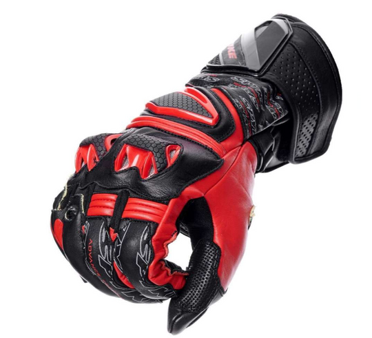 SPYKE Tech Pro Motorcycle Riding Leather Gloves