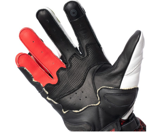 SPYKE Tech Pro Motorcycle Riding Leather Gloves