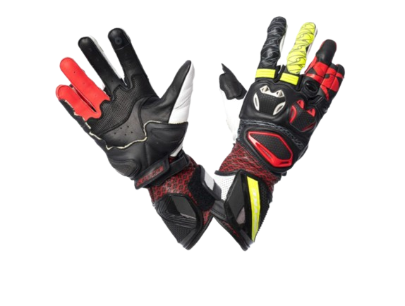 SPYKE Tech Pro Motorcycle Riding Leather Gloves