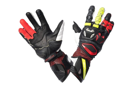 SPYKE Tech Pro Motorcycle Riding Leather Gloves