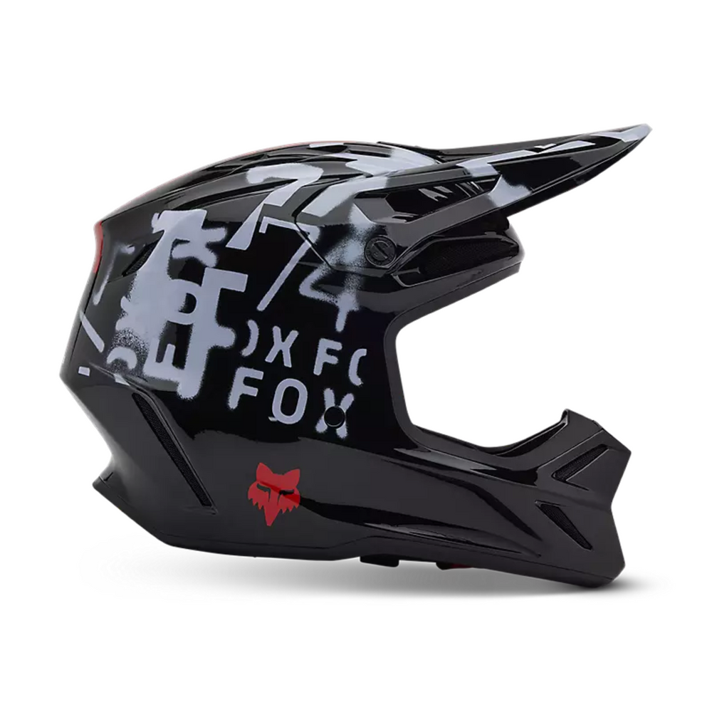FOX Motocross Full Face Helmet-V3 Seventy4 Helmet