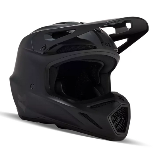 FOX Motocross Full Face YTH V3 Solid Helmet