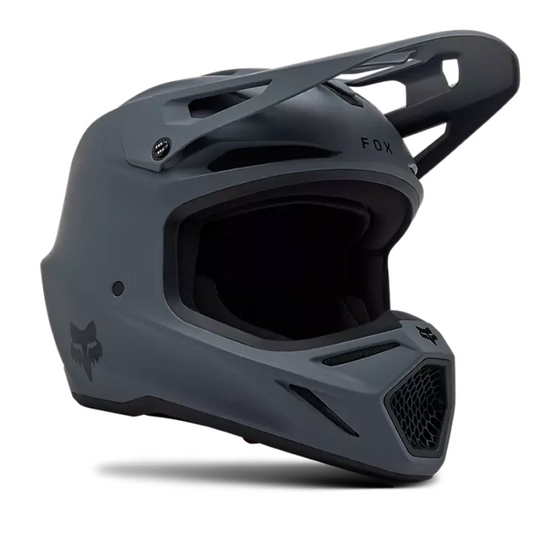 FOX Motocross Full Face V3 Solid Helmet