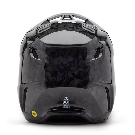 FOX Motocross Full Face V3 RS Carbon Solid Helmet