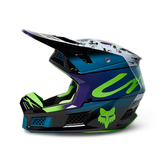 FOX Motocross Full Face V3 RS Dkay Helmet