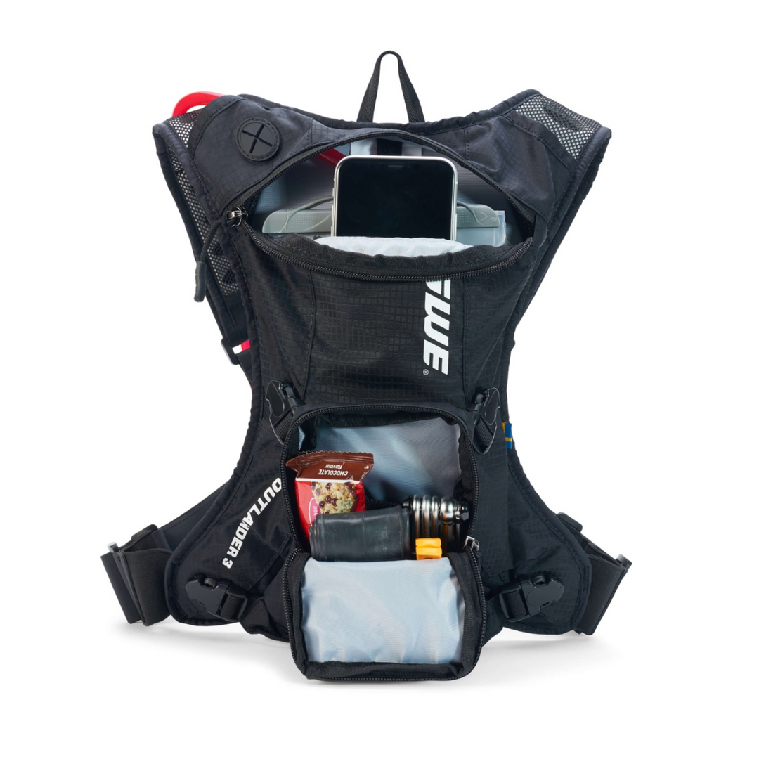 USWE Outlander 3, BLACK Lightweight Hydration Pack