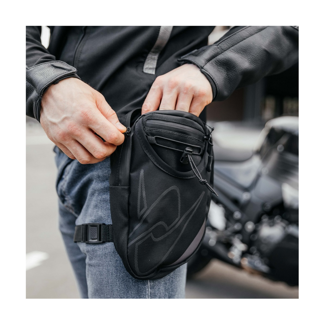 SPYKE LEG BAG With Waist Belt| Adjustable Thigh Belt