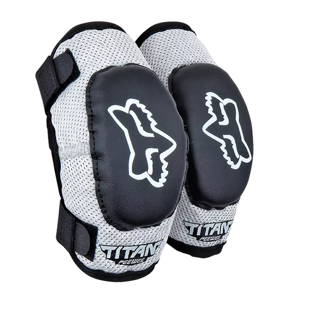 FOX PEEWEE TITAN ELBOW GUARD WITH ELASTIC STRAPS