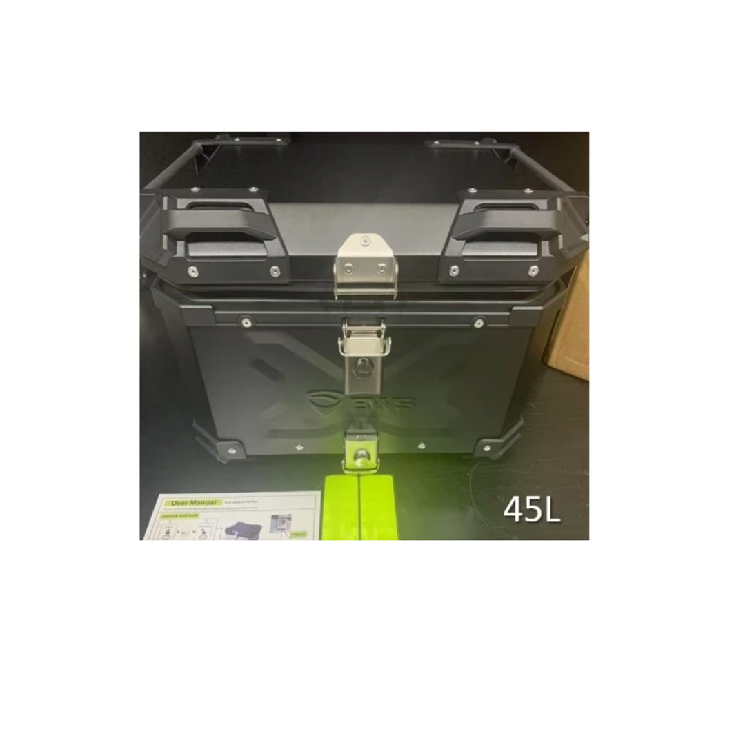 MOTORCYCLE ALUMINIUM REAR TOP BOX