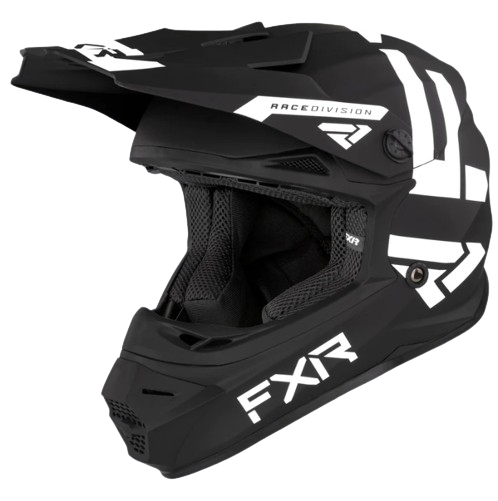 FXR Motocross Youth Legion Helmet 22 Black/White